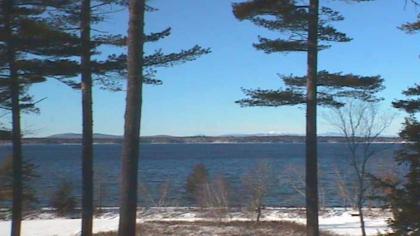 Hrabstwo Cumberland, Maine, USA - Widok na jezioro