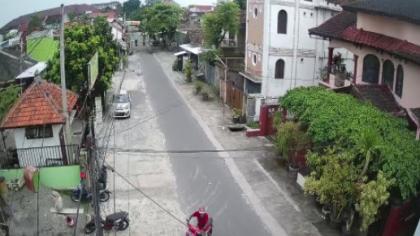 Bantul, Yogyakarta, Indonezja - Widok na ulice w m