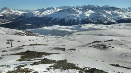 Sankt Moritz, Gryzonia, Szwajcaria - Widok ze górn