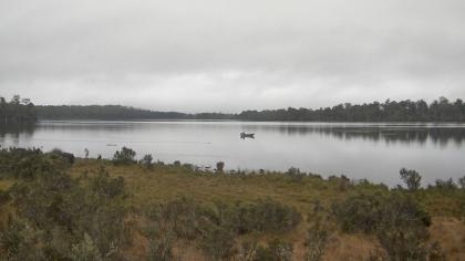 Tasmania, Australia - Widok na jezioro - Penstock 