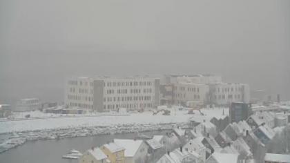 Hammerfest, Troms og Finnmark, Norwegia - Widok na