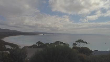 Binalong Bay, Tasmania, Australia - Widok na plażę