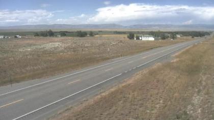 Hrabstwo Fremont, Wyoming, USA - Widok na autostra