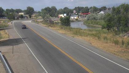 Worland, Wyoming, USA - Widok na autostradę - U.S.