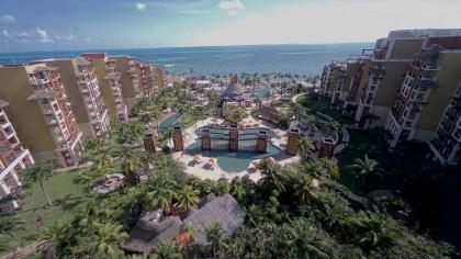 Cancún, Quintana Roo, Meksyk - Widok z hotelu - Vi