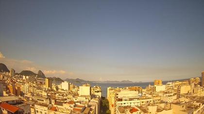 Rio de Janeiro, Brazylia - Widok na miasto z Hotel