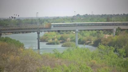 Roma, Hrabstwo Starr, Teksas, USA - Widok na most 