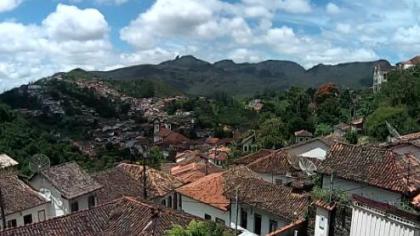Ouro Preto, Minas Gerais, Brazylia - Widok na mias