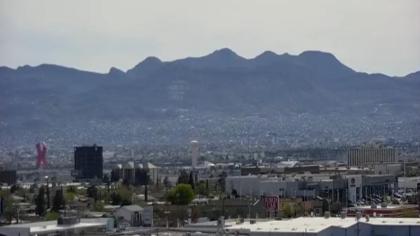 El Paso, Teksas, USA - Widok na miasto z budynku -