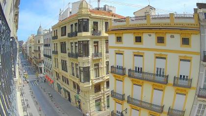 Walencja, Hiszpania - Widok na ulicę - Carrer de l