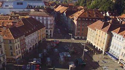 Graz (Grodziec), Styria, Austria - Widok na rynek 