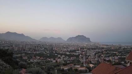 Palermo, Sycylia, Włochy - Widok na miasto z ogrom
