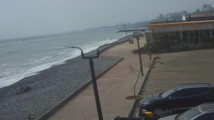 Dystrykt Barranco, Lima, Peru - Widok na Plażę Bar