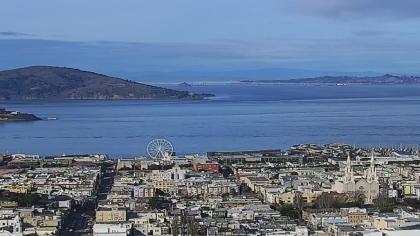 San Francisco, Kalifornia, USA - Widok na miasto z