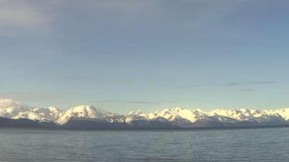 Juneau, Alaska, USA - Widok na drogę wodną - Berne