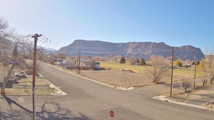 Ferron, Hrabstwo Emery, Utah, USA - Widok na miast