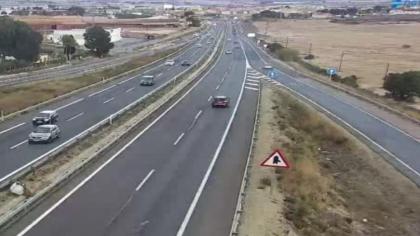 Walencja, Hiszpania - Widok na autostradę A-31, au