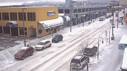 Anchorage - 4th Avenue and D Street - Alaska (USA)