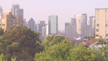 Widok na port, most oraz panorama - Sydney