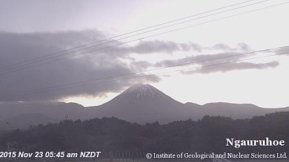 Wulkan Ngauruhoe - Nowa Zelandia