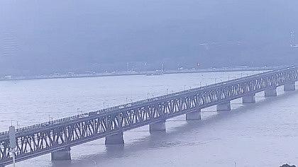Hangzhou - Qiantang-Jiang Bridge - Chińska Republi
