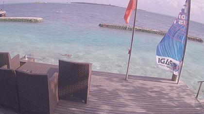 Maldives live camera image