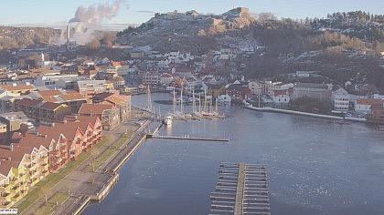 Halden - Forteca Fredriksten, port - Norwegia
