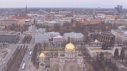 Ryga - Panorama miasta - Łotwa