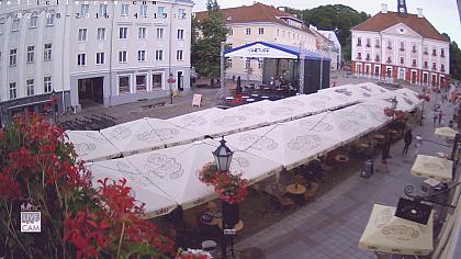 Tartu - Plac Ratuszowy - Estonia