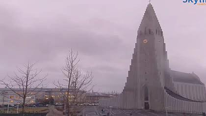Reykjavík - Kościół Hallgrímskirkja - Islandia