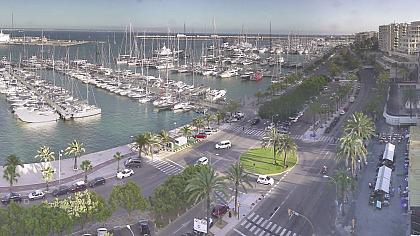 Majorka - Palma de Mallorca - port jachtowy - Hisz