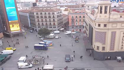 Madryt - Plaza del Callao - Hiszpania
