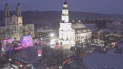 Kowno - Plac Ratuszowy - Litwa