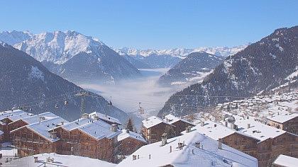 Verbier - Panorama górska - Szwajcaria