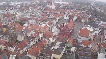 Greifswald - Panorama miasta - Niemcy