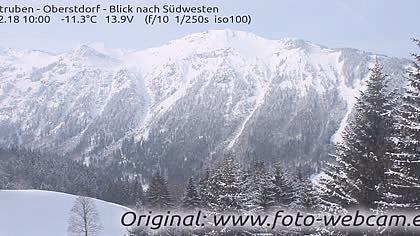 Oberstdorf obraz z kamery na żywo