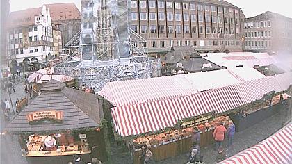Norymberga - Hauptmarkt - Niemcy