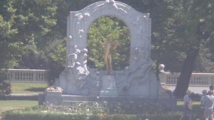 Wiedeń - Pomnik Johanna Straussa - Austria
