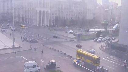 Kijów - Plac Niepodległości - Ukraina