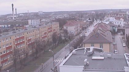 Panorama miasta - Łapy