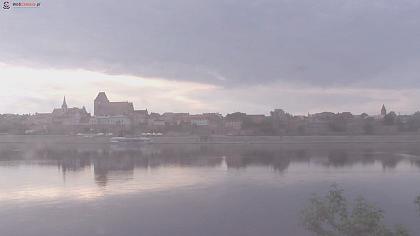 Panorama miasta od strony Wisły - Toruń