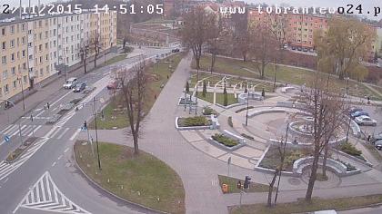 Plac Piłsudskiego - Fontanna, Fit Park - Braniewo