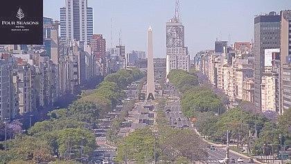 Buenos Aires - Avenida 9 de Julio - Argentyna